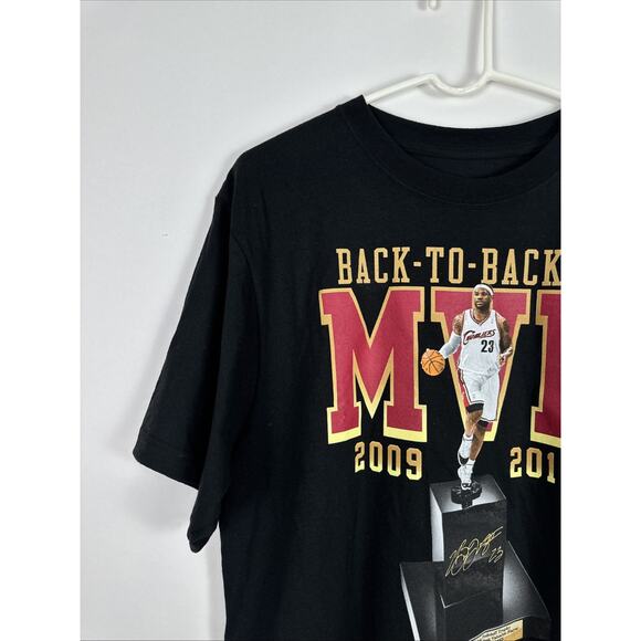 Adidas Lebron James Back to Back MVP Cavaliers #23 Shirt RARE Size Mens Large - Picture 2 of 11